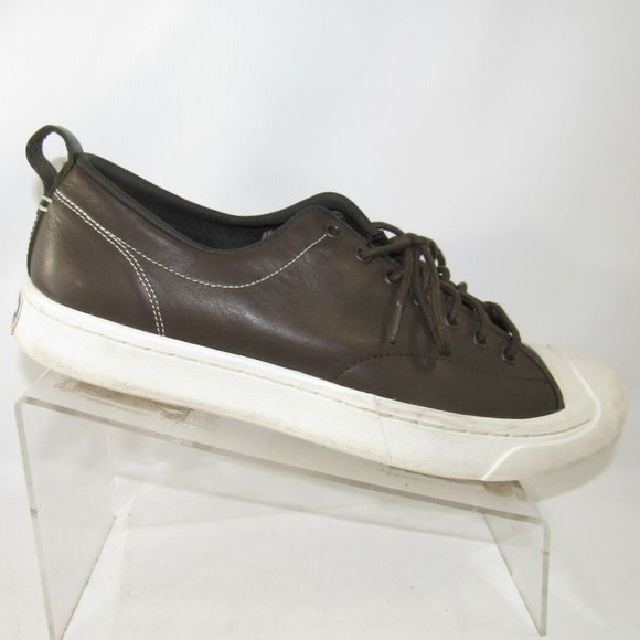 jack purcell brown leather shoes